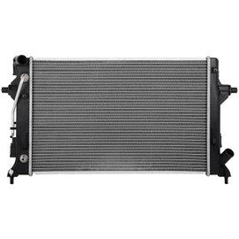 SCITOO Engine Coolant Radiator Assembly for 2019-2021 for Hyundai for Veloster 2.0L 2021-2023 for Kia for Seltos 2.0L 2020-2023 for Kia for Soul 2.0L Replace 13862