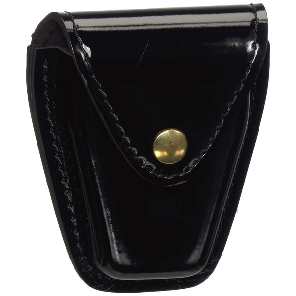 Safariland Duty Gear Brass Snap Flap Top Handcuff Pouch (High Gloss Black)
