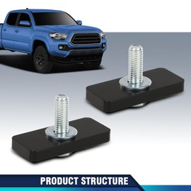 PIT66 Rear Driveshaft Carrier Bearing Spacer Drop Kit Compatible with Toyota Tacoma 2005 2006 2007 2008 2009 2020