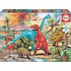 Educa - Puzzle 100 Teile | Dinosaurier, 100 Teile Puzzle