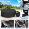 HIGHTQURO Portable Hot Tub Cover with Heater Pump Cover,Full Coverage