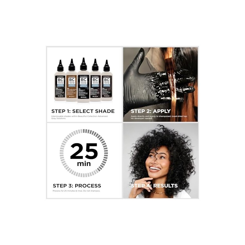 Clairol Beautiful Ags 2n Espresso Bean, 3 oz.