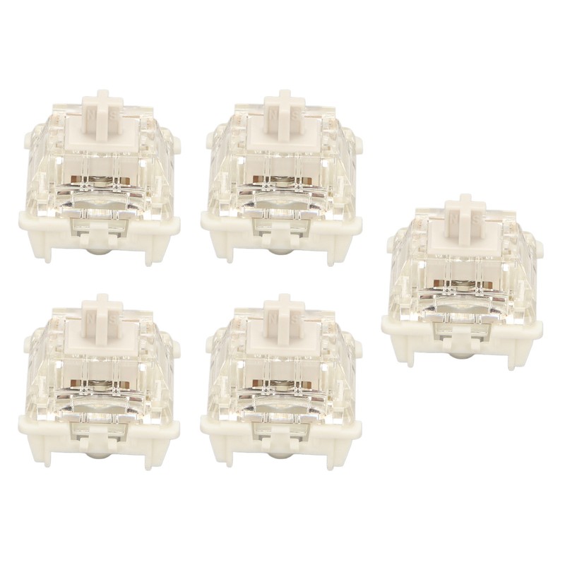 45Pcs Mechanical Keyboard Switches Waterproof Backlight Silent Linear Mechanical Key