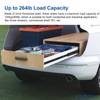 VADANIA 32" Heavy Duty Drawer Slide Without Lock #A53, Black-electroplated