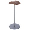 Cikonielf Headphone Stand Headphone Holder Walnut Wood Headphone Holder Aluminium