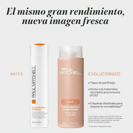 Paul Mitchell Acondicionador Color Protect, Previene la Decoloración + Añade Brillo, Para Cabello Teñido, 300 ml