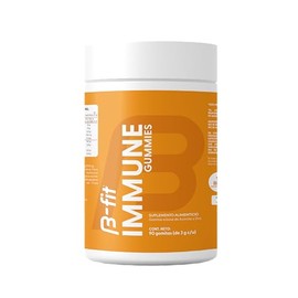 B-FIT B Immune Gummies - 90 Gomitas Vitamina C con Extracto de Acerola - Fibra Prebitica de Achicoria - Vitaminas Sin Colorantes ni Saborizantes...   