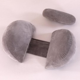 SHANNA 2024 Pregnancy Pillow, Adjustable, Comfort Pillow, Adult Full Body Pillow, Support Pillow, Nursing Pillow, Body Pillow, Removable, Washable (Dark Grey)