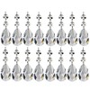 Aiskaer Clear Teardrop Crystal Chandelier ,"Angel Tears" Series,Pack of 16