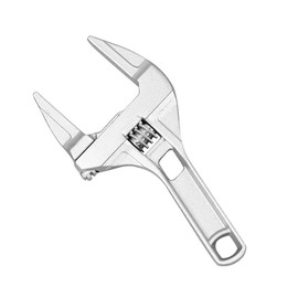 16-68mm Adjustable Spanner with Large Opening – Kitchen & Bathroom Spanner, Tap Spanner, Sink Wrench, Adjustable Wrench, 200mm Length - Plumbing Wrench for Tight Spaces