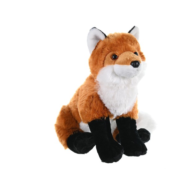 Wild Republic Red Fox Plush, Stuffed Animal, Plush Toy, Gifts For Kids, Cuddlekins 12" (10944)