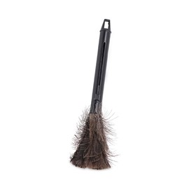 Boardwalk BWK914FD 9 in. to 14 in. Retractable Plastic Handle Feather Duster - Black