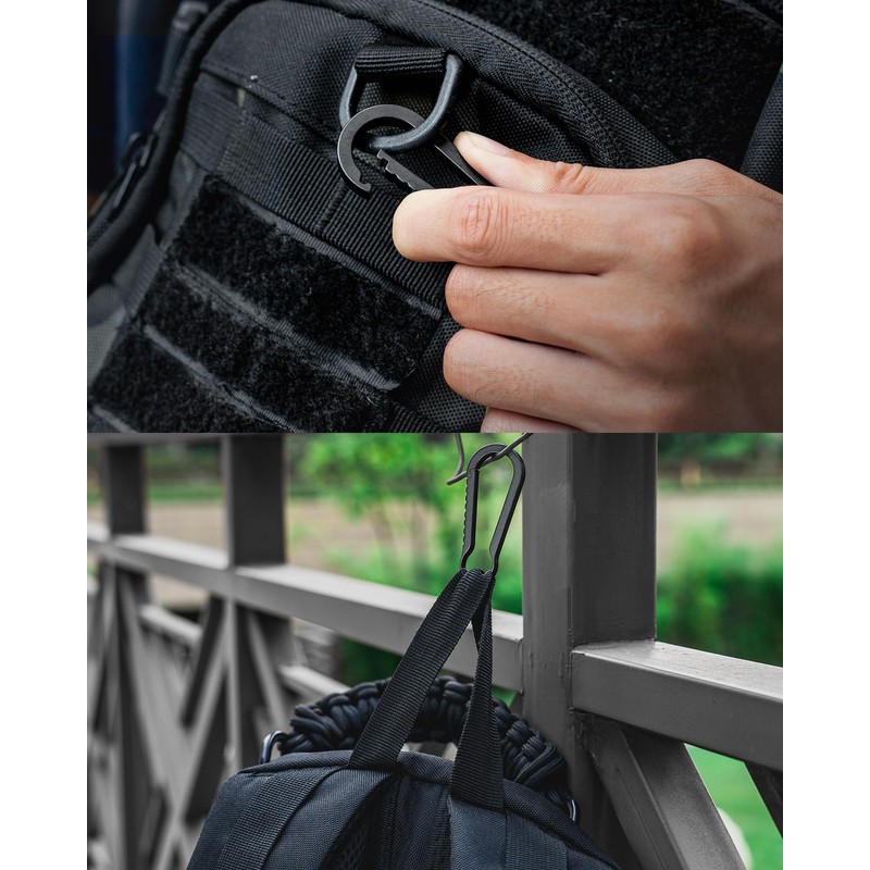 TIMULTI Titanium Key Holder, Small Carabiner Clip, Men's, Quick Release