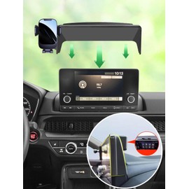 Martoffes™ Screen Phone Holder Made for CR-V 2023 to 2025 LX & EX Trims (7-INCH Touchscreen Display) Dashboard Screen Cell Phone Dash Mount Accessories