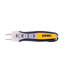 Sperry Instruments ET6204 4 Range Voltage Tester, Yellow, 80-480V AC/DC
