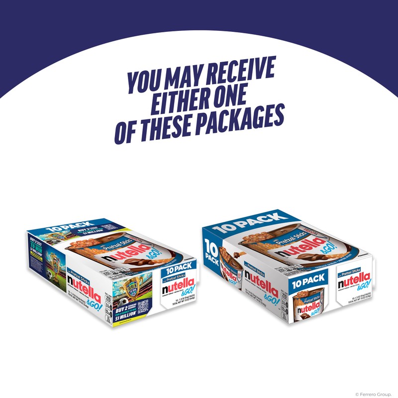 Nutella & GO! Chocolate Hazelnut Spread with Cocoa + Pretzel