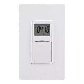 Dewenwils DEWENWIL SIndoor in Wall Timer Switch fit Lights Fans 7 Day 7 ON/Off Setting NEW