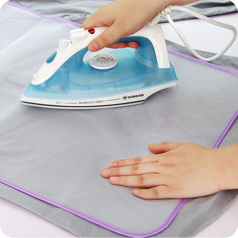 Mesh Ironing Cloth,2 PCS Protective Ironing Cloth Heat Resistant Mesh