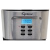 Capresso 12-Cup Coffee Maker with Glass Carafe, Stainless and Black