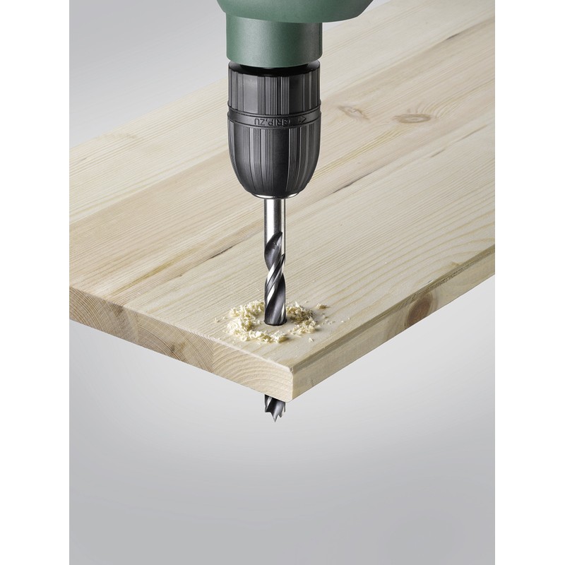 kwb CV Wood Drill Bit Set - Wood Spiral Drill
