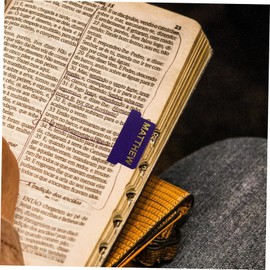 Operitacx 2 Sets Bible Index Tags Labels Book Cases Sticker Bible Book Tabs Bible Markers Tabs for Study Bible Small Bible Tabs Bible Index Tabs for Sturdy Miss Pu Blank Accessories