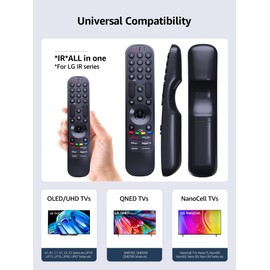 PZL AN-MR23GA AN-MR22GA AN-MR21GA Universal Remote Control Replacement for 2021 2022 2023 LG UHD OLED QNED NanoCell 4K 8K Smart TV (No Voice Function, Without Pairing)