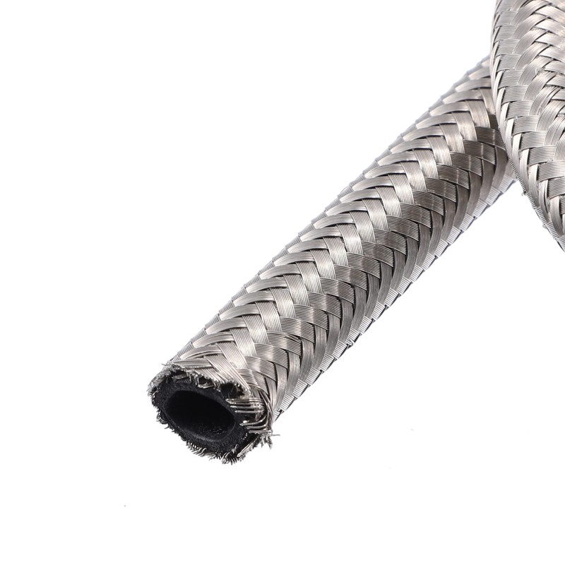 A ABSOPRO Car Braided CPE Oil Fabric Gas Pipe Hose