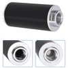 50mm Inline Fuel Filter 100 Micron with Aluminum Mounting Bracket,
