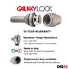 OMAC Wheel Lock Kit for Volvo XC60 M14X1.5 Bolt Chromed