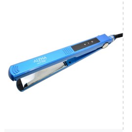 Alpha Professional Ceramic Ionic Hair Straightener, Digital Display, Adjustable Temperature 100-230°C, 360° Swivel Cord