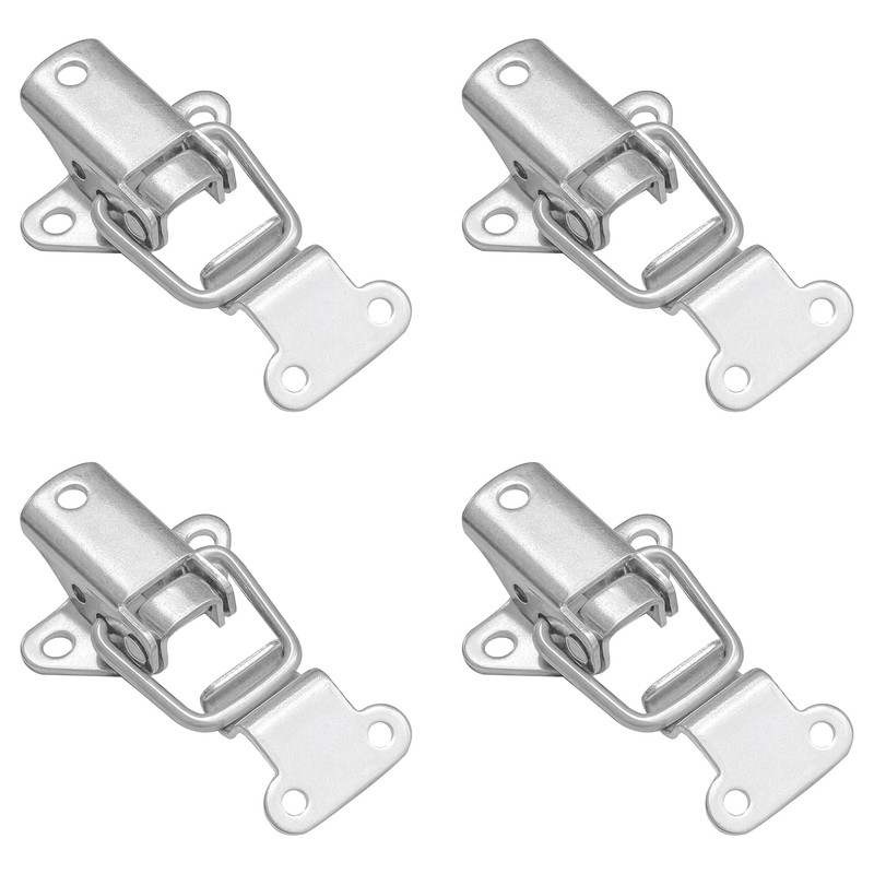 4 PCS 304 Stainless Steel Tension Clasp Spring Loaded Latch
