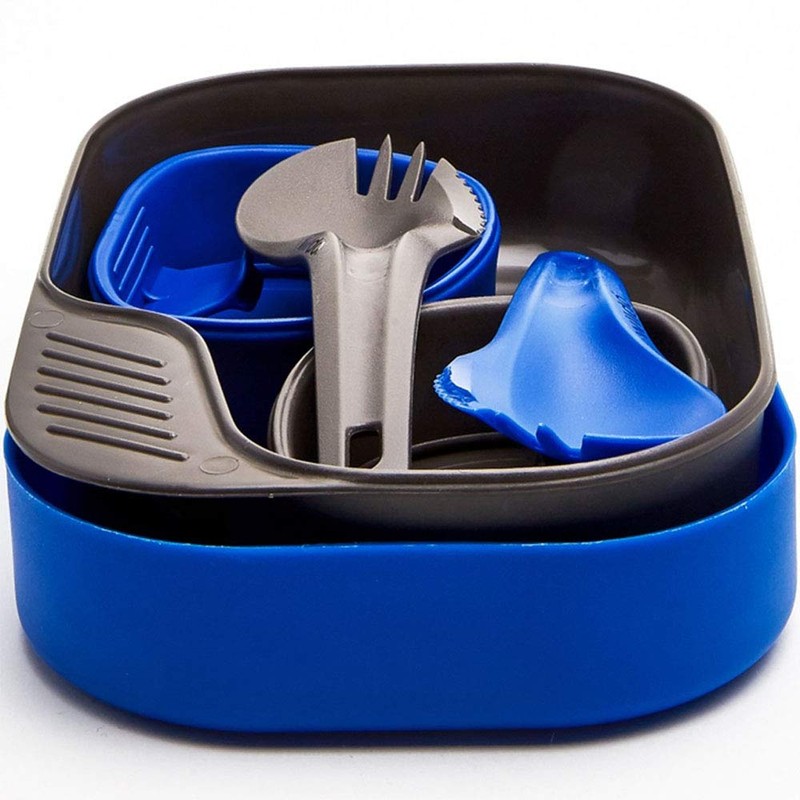 Wildo Camp-A-Box Duo Light 6657 Unisex Crockery Set, Orange, One