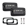 Raycharm 4.3" Off-Road Flush-Mount LED Pods, 6000K Cool-White, Spot Beam,