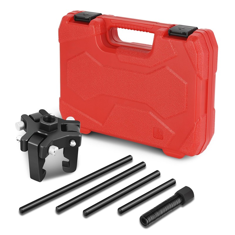 DNA MOTORING Harmonic Balancer Pulley Puller 6-pcs Set 3-Jaw Puller