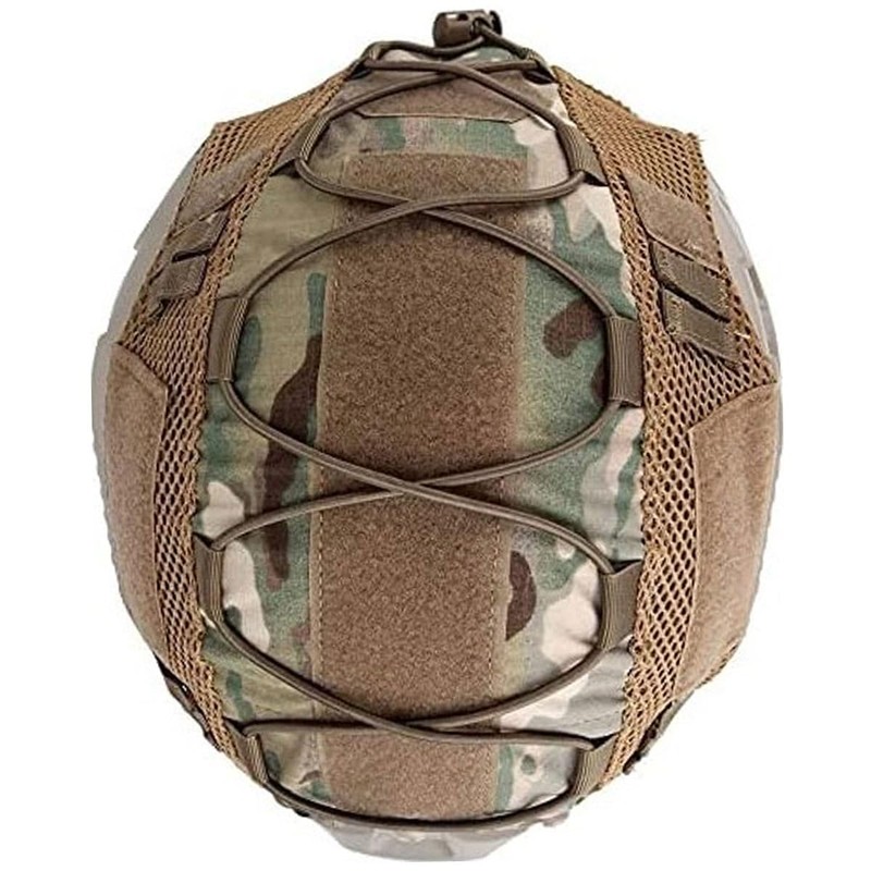 Multicam Camouflage Tactical Fast Helmet Cover for Airsoft Combat Helmets