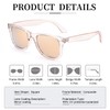 Myiaur Classic Sunglasses for Women Polarized Driving Anti-Glare UV Protection