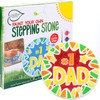 Creative Roots Paint Your Own #1 Dad Stepping Stone, Paintable
