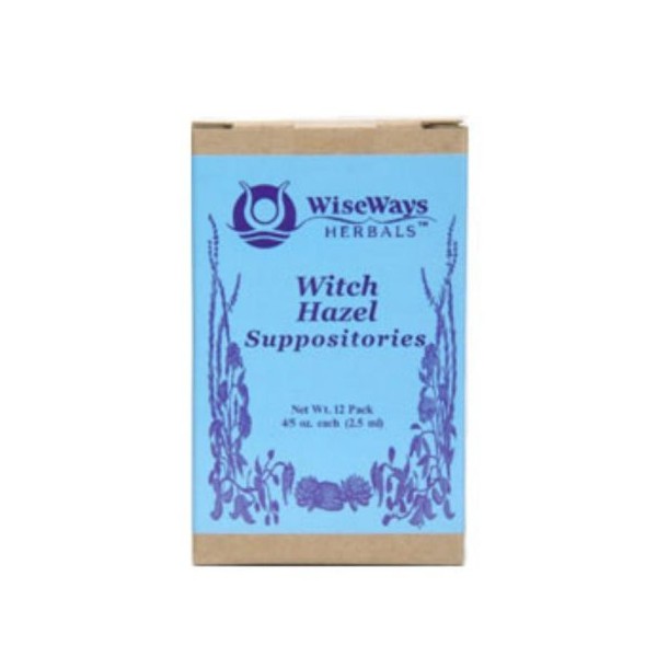 WiseWays Herbals Witch Hazel Suppositories 2.5 ml,(pack of 3)