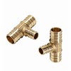 2-Pack Efield 3/4" X 3/4" X 1/2" Pex Reducing Tee