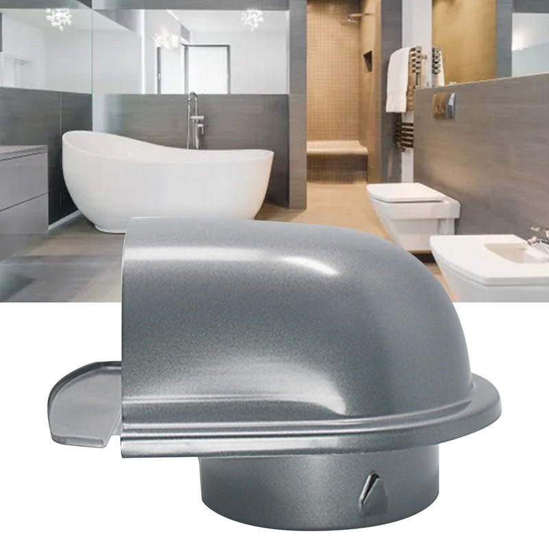 304 Stainless Steel Exhaust Hood Weatherproof Round Ventilation Grill Range