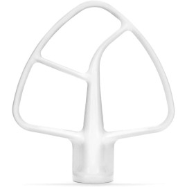 KitchenAid Brand New KitchenAid K45B Coated Flat Beater, White, For 4.5 Qt Mixer