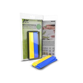 AK AK8208 Green Power 2 Component Modelling Putty (2 x 10 cm)