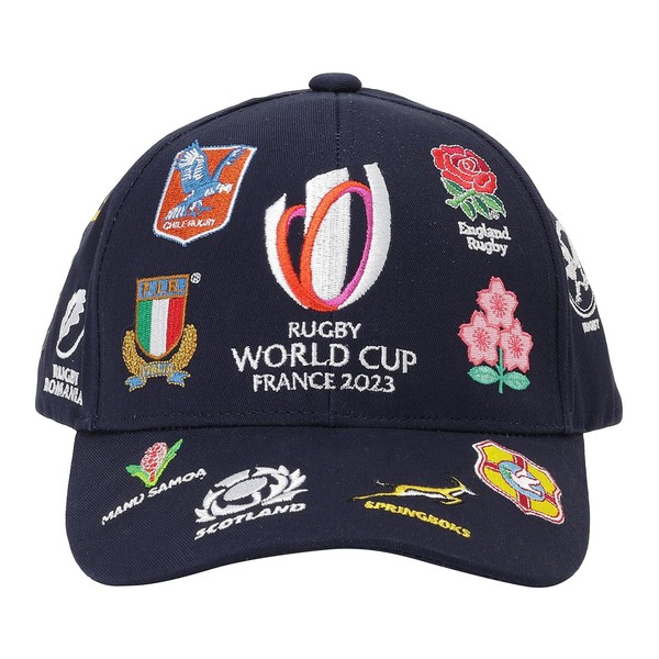 Rugby World Cup 2023 France (RUGBY WORLDCUP FRANCE 2023) 20UNIONS Cap RWC53206 (Navy/F/Men's, Lady's)