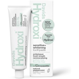 Davids Hydroxi Fluoride Free Nano Hydroxyapatite 4 Ounce (Pack of 1)