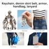 15Pcs Outdoor Backpack Clips Enlarged Mouth Hooks Key Chain Hanging