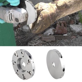 Tiiyee Hoof Trimming Plate, Cow Cutter Foot Hoof Care Tool Disc Professional Aluminium Alloy Meat Grinder Kit for Livestock Sheep Cattles Horses Goat