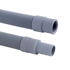 DEKAROX Drain Hose Extension 1.5 m 19 mm Diameter Straight/Straight -20° to +90°C Universal for Washing Machine Dishwasher Dishwasher