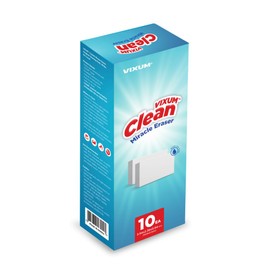 VIXUM Clean Miracle Eraser Original Cleaning Pads, White, 10 Count, Korea Premium Cleaning Sponge