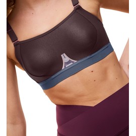 Triumph Women's Triaction Gravity Lite N Ex Sports Bra, Deep Burgundy