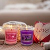 12 Pack Strong Scented Votive Candles Gift Set with 6